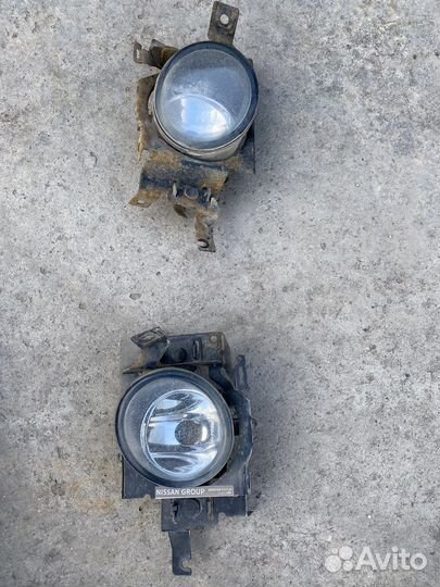 Противотуманные фары nissan teana j32 рестайлинг