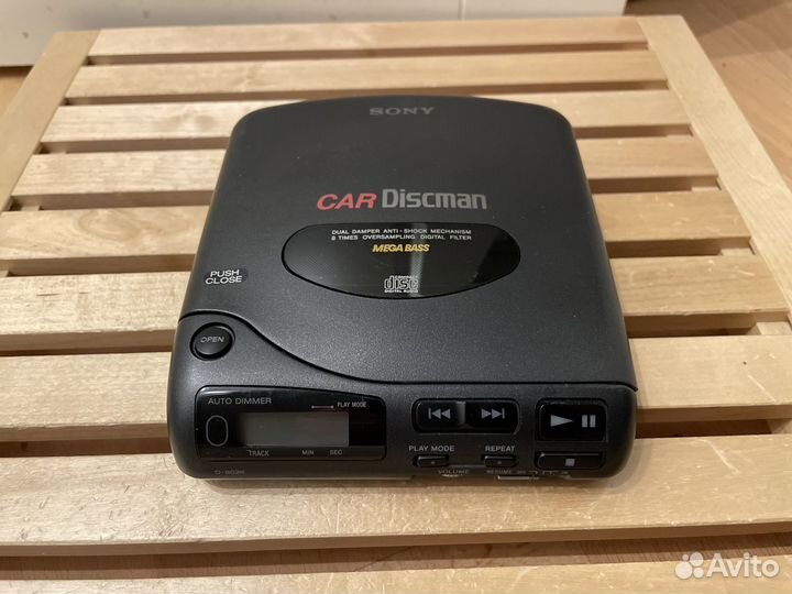 Sony Car Discman D-802k CD плеер ретро винтаж