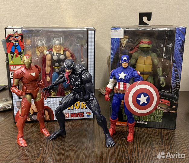 Фигурки Marvel legends, Bandai, Neca