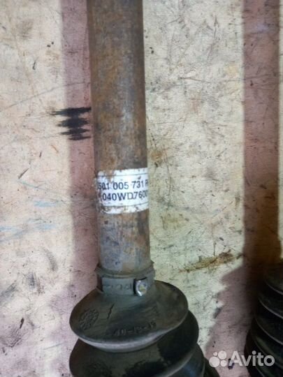 Привод задний Mercedes Ml 320 W 163 1.9 1998