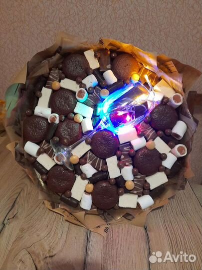 Съедобный букет подарок женщине, девушке