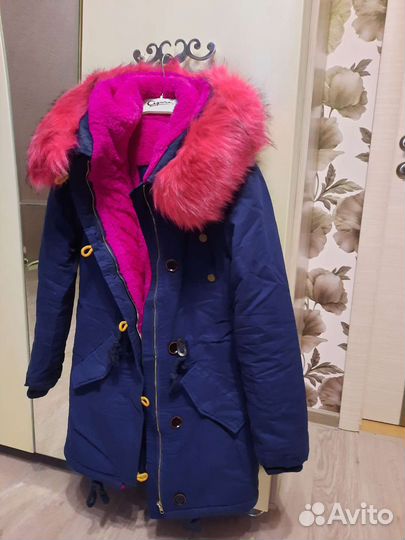 Парка подростковая р 40-42 рост до 160 см