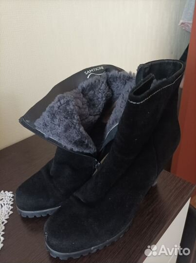 Ботильоны женские зимние 39