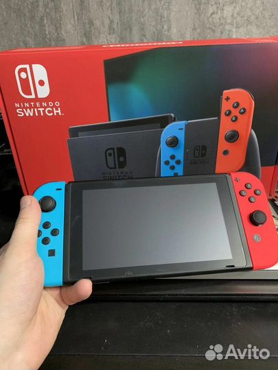 Обменяю Nintendo Switch прошитая