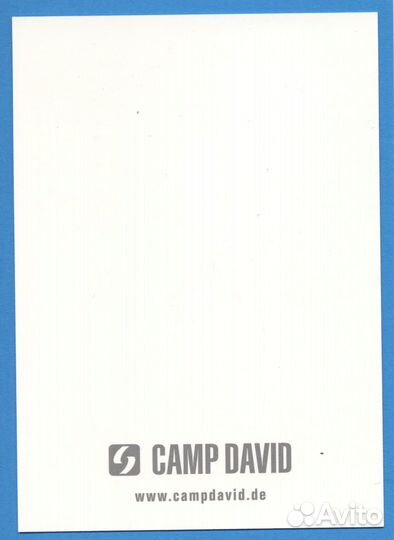 Открытка Дитер Болен Автограф Репринт Dieter Bohle