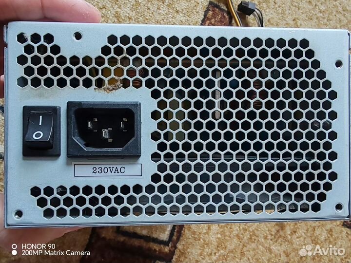 Блок питания gigabyte Model: GE-R460-V1 (400W)
