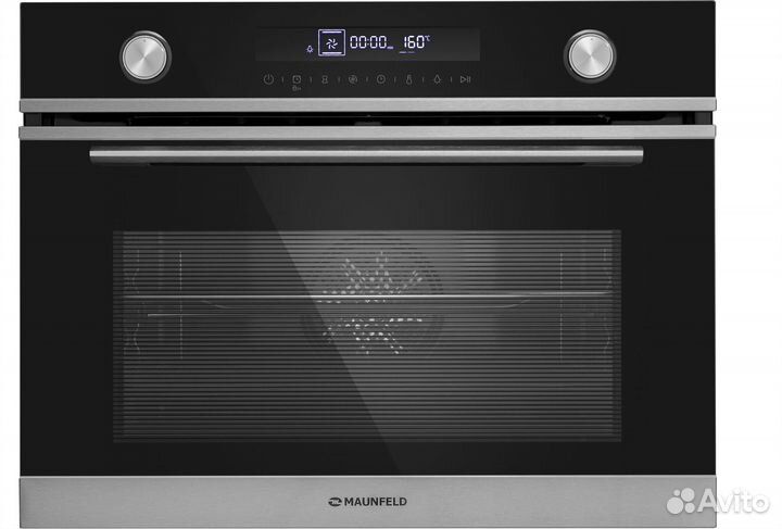 Встраиваемый компактный духовой шкаф maunfeld mcmo