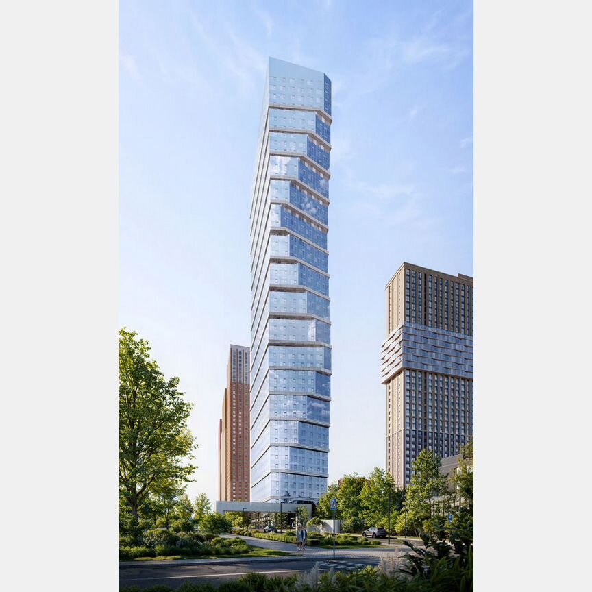 2-к. квартира, 79,4 м², 24/51 эт.