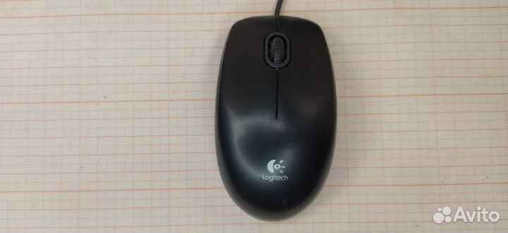 Мышь проводная Logitech B110