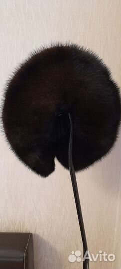 Шляпа норковая с мягкими полями. Новая