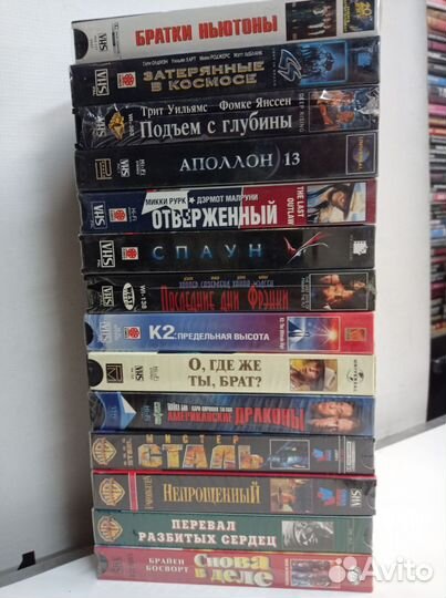 Обновление, видеокассеты лицензионные