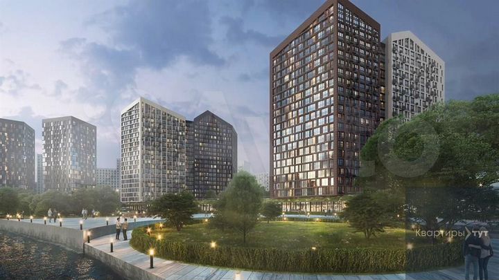 Квартира-студия, 26,3 м², 17/21 эт.