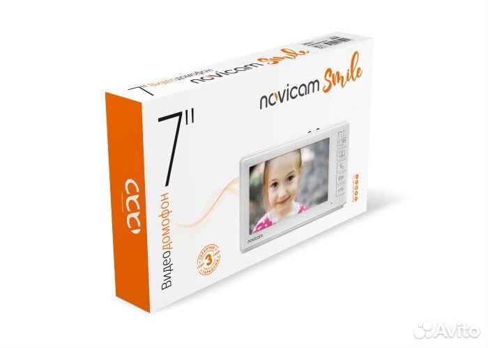 Видеодомофон novicam smile 7C