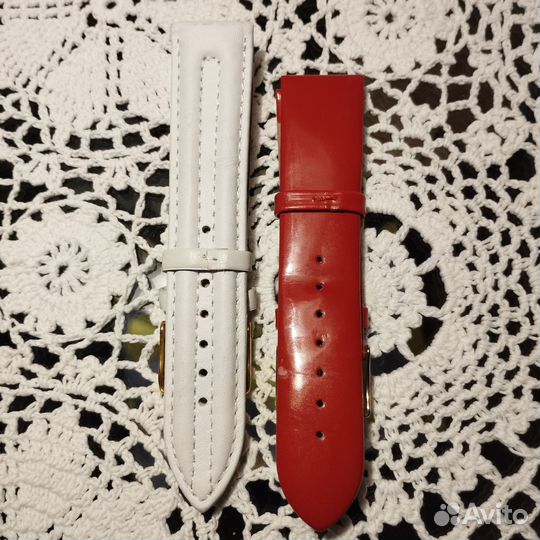 Ремешки для часов,ширина 22 мм из натуральной кожи