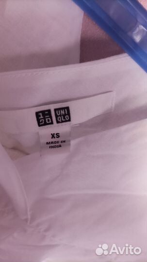 Блузка хлопок uniqlo