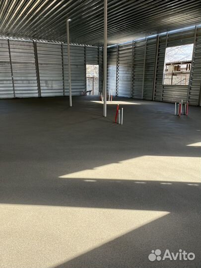 Полусухая стяжка пола за 1 день