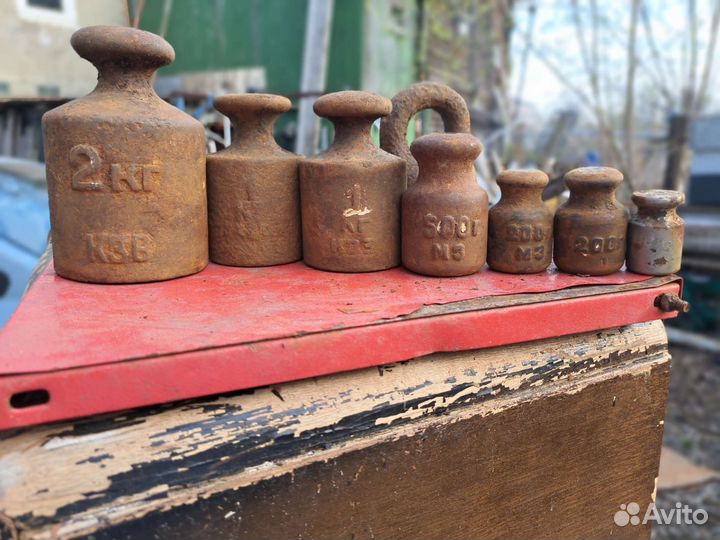 Гири СССР для весов