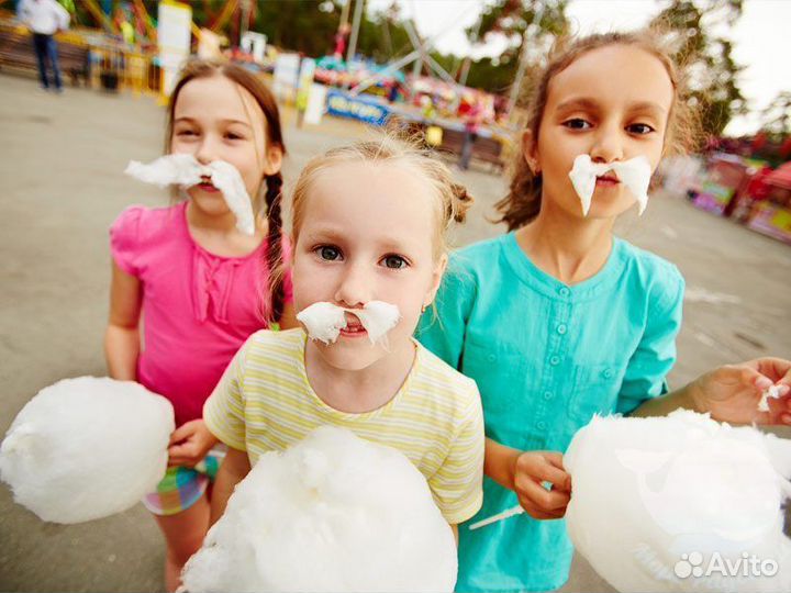 Сахарная вата на праздник