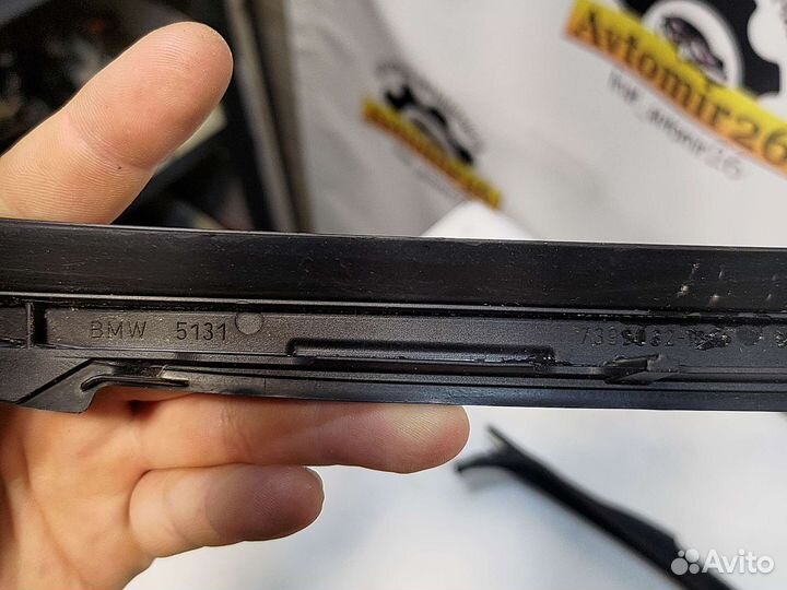 Молдинги лобового стекла правый левый BMW X3 G01