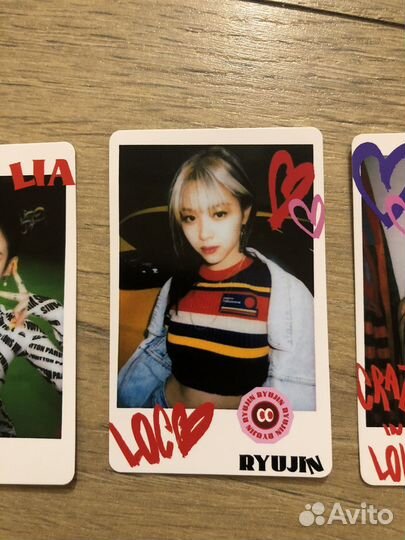 Карточки itzy