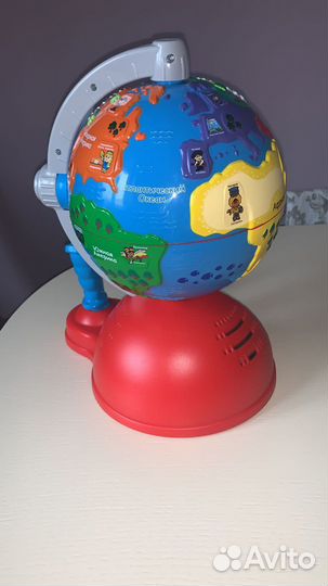 Глобус обучающий со звуком