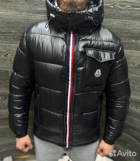 Короткий Пуховик Moncler Montbeliard Premium