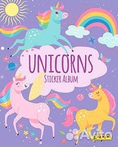 Наклейки Panini Unicorns (Единороги)