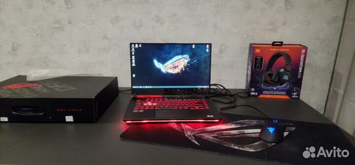 Игровой ноутбук asus rog strix g15