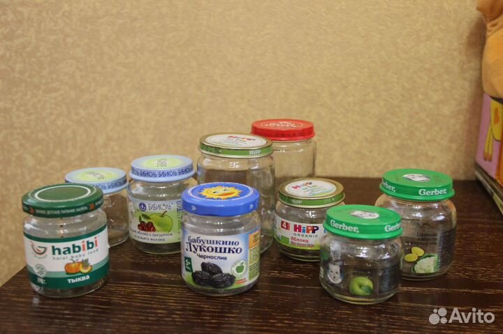Баночки из под детского питания