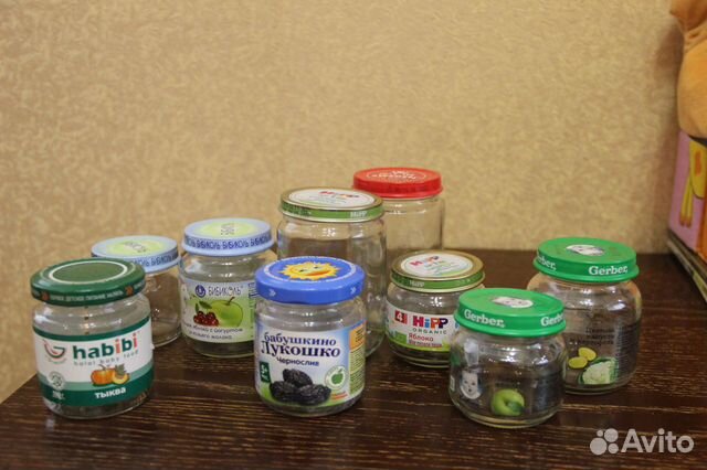 Баночки из под детского питания