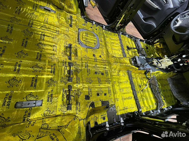 Шумоизоляция авто проффесионально за 8 часов