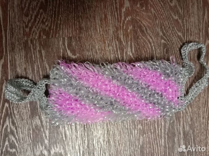 Мочалка ручной работы