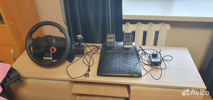 Игровой Руль Logitech driving force gt