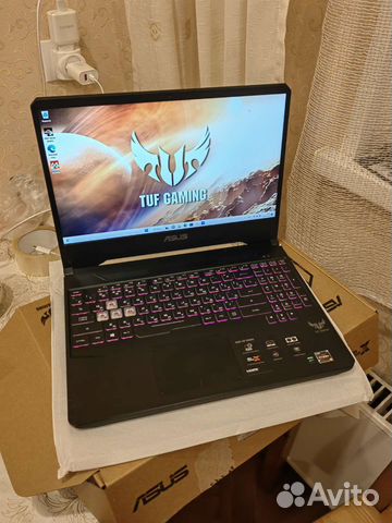 Ноутбук asus tuf gaming fx505dt купить в Москве | Электроника | Авито
