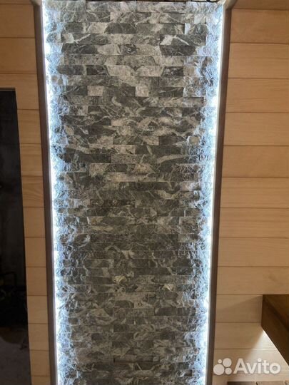 Плитка из змеевика для бани