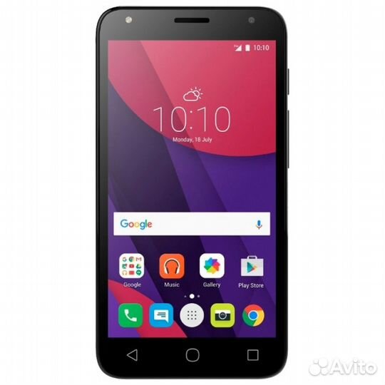 Защитная плёнка на Alcatel Pixi 4 (5010D) глянец