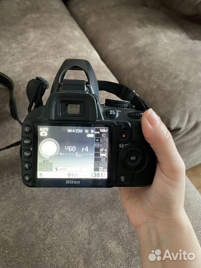 Зеркальный фотоаппарат nikon d3100