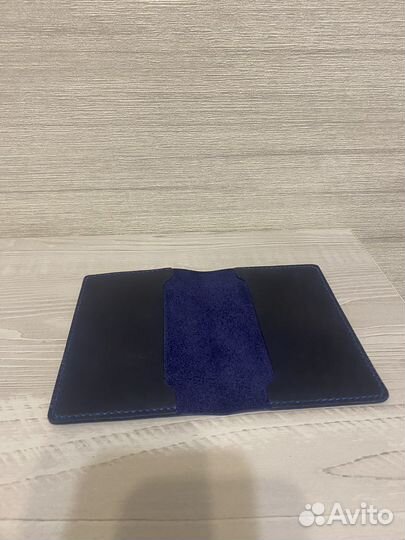 Обложка на паспорт из кожи ручная работа