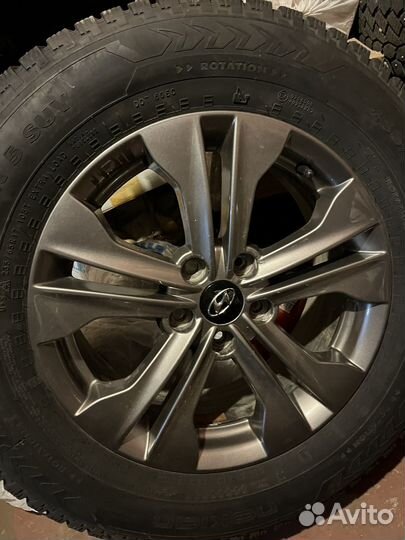 Зимние колеса хундай сантафе santafe 235 65 17