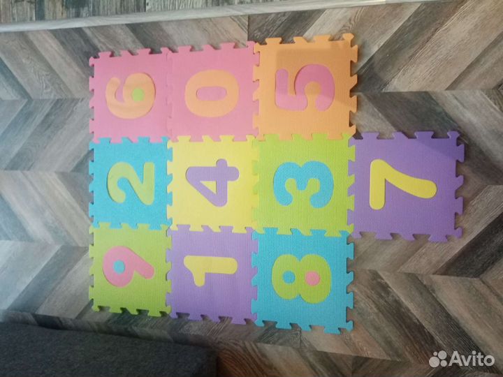 Детский коврик Пазл
