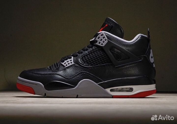 Кросслвки Nike Air Jordan 4 Retro Bred Reimagined