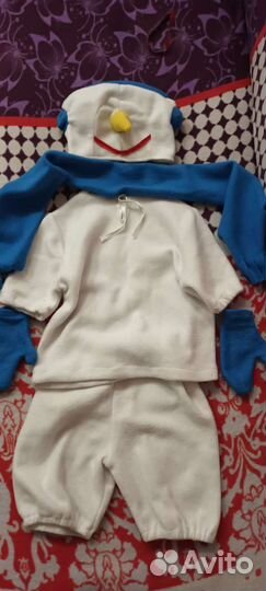 Костюм снеговика