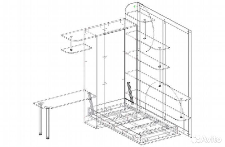 Шкаф кровать трансформер