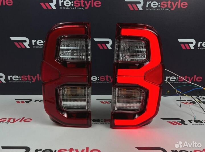 Фонари задние Toyota Hilux PickUp с16г K2161