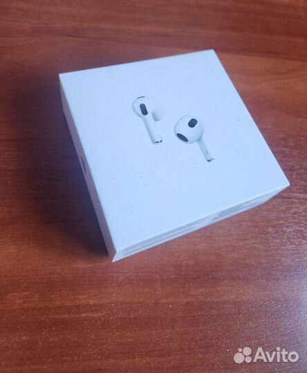 Беспроводные наушники apple airpods 3
