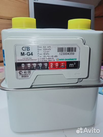 Газовый счетчик g4 правый