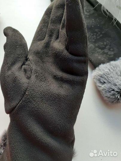 Перчатки утеплённые новые