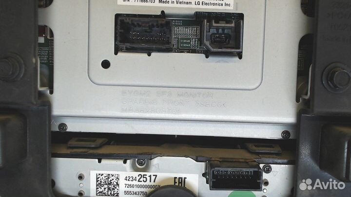 Дисплей мультимедиа Chevrolet Equinox 2017, 2018