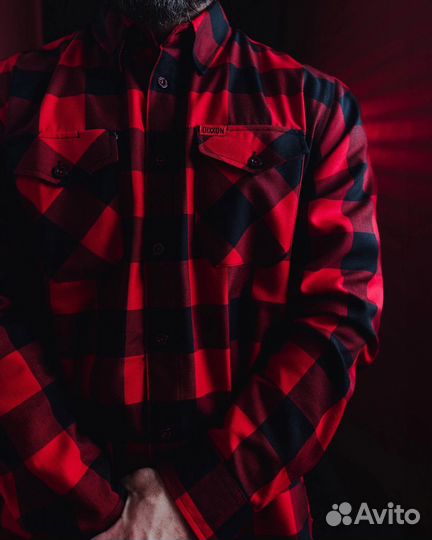 Рубашка redrum 10YR flannel США ориг