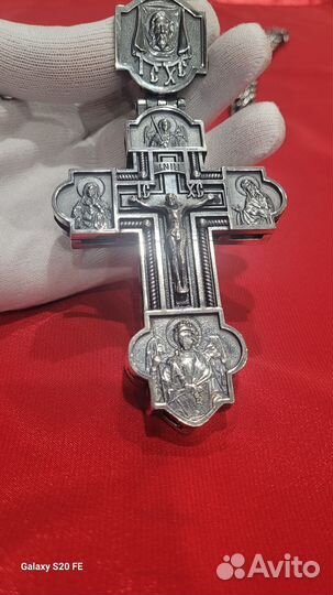 Крест серебро
